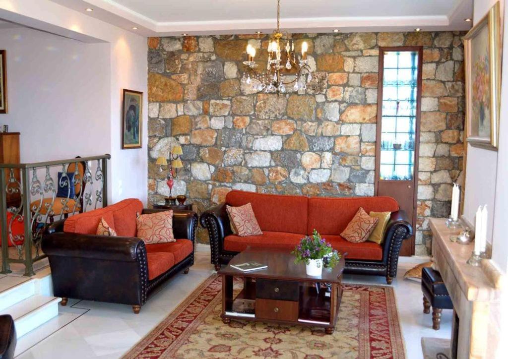 Blue Diamond Villa Schinias Exterior foto